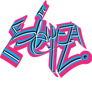 graffiti style sticker MD